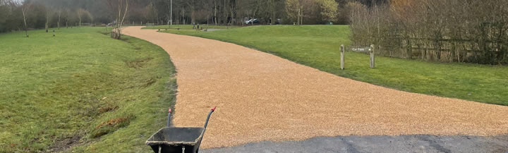 Driveway surfacing contractor in Windsor Berkshire
