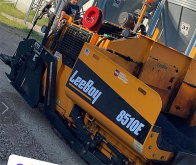 Tarmac laying machine in Surrey and Berkshire